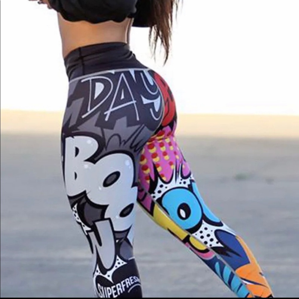 New Cartoon Boom Leggings